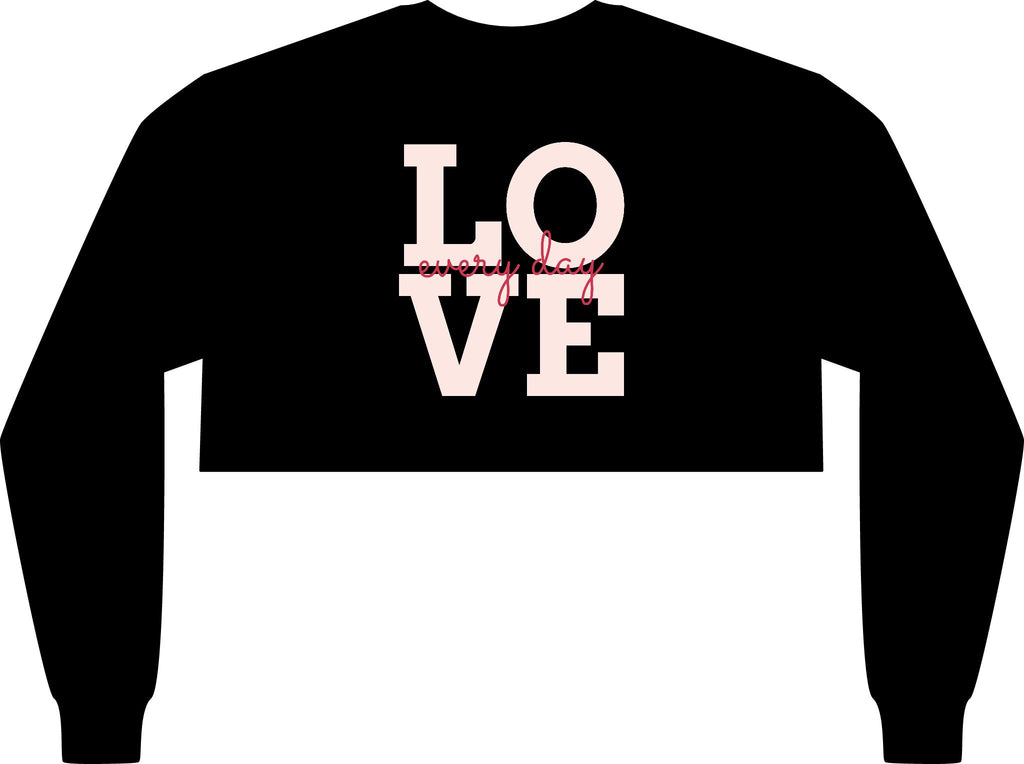 Women's FWD Fashion Crop Long Sleeve Tee