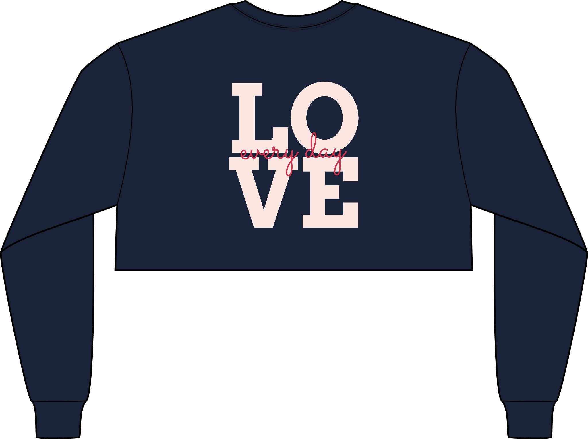 Women's FWD Fashion Crop Long Sleeve Tee