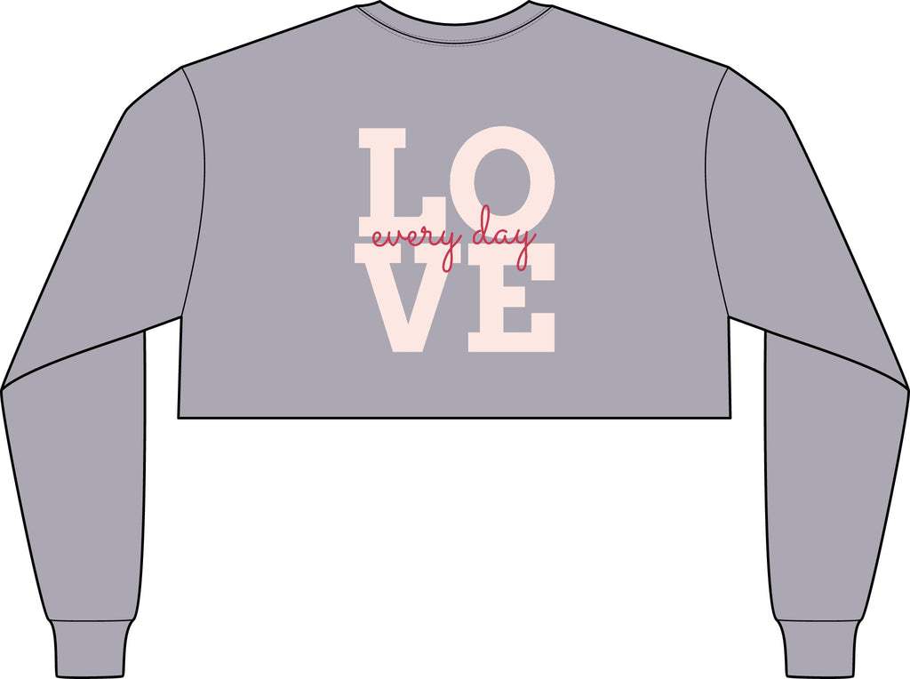 Women's FWD Fashion Crop Long Sleeve Tee