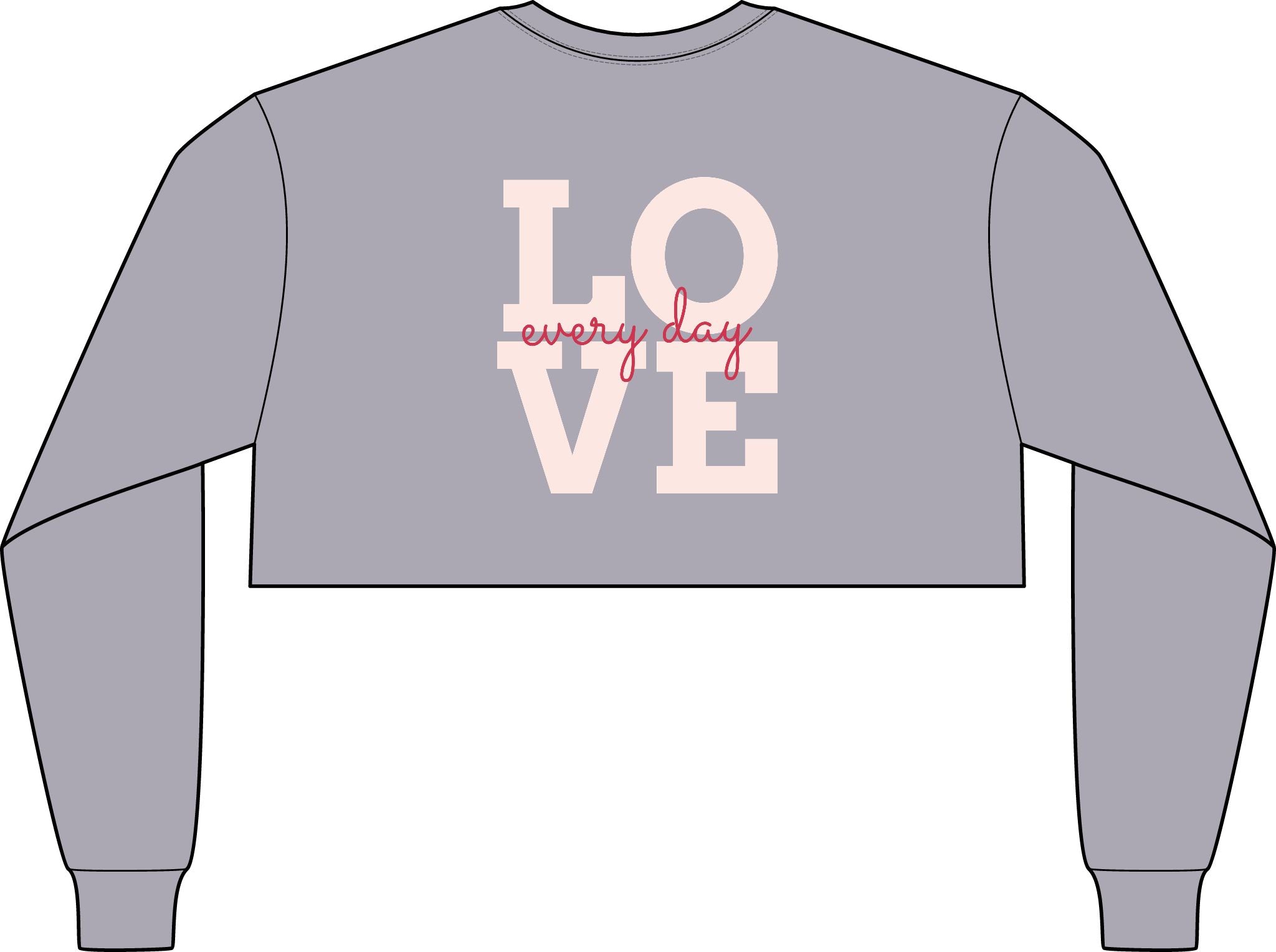 Women's FWD Fashion Crop Long Sleeve Tee
