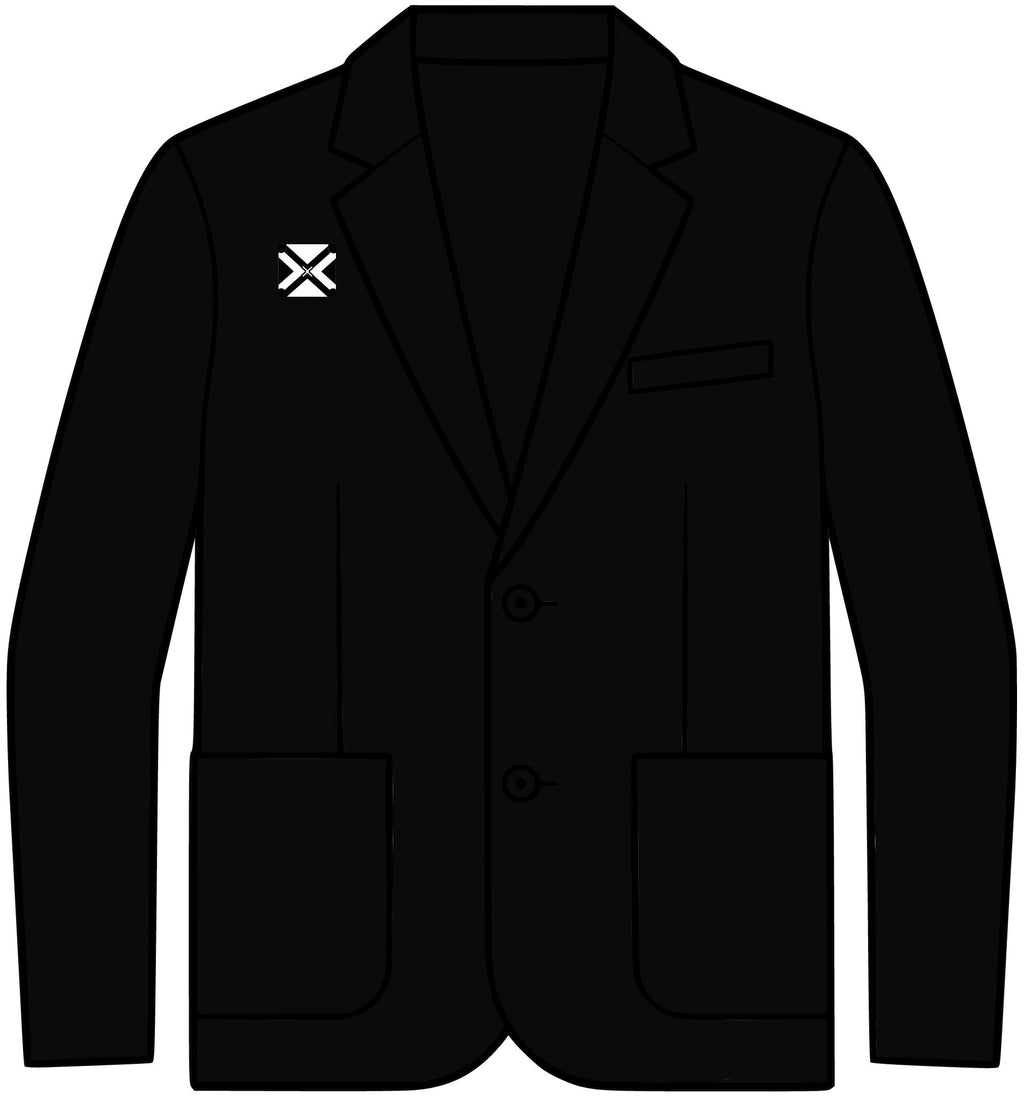 Relaxed Knit Blazer