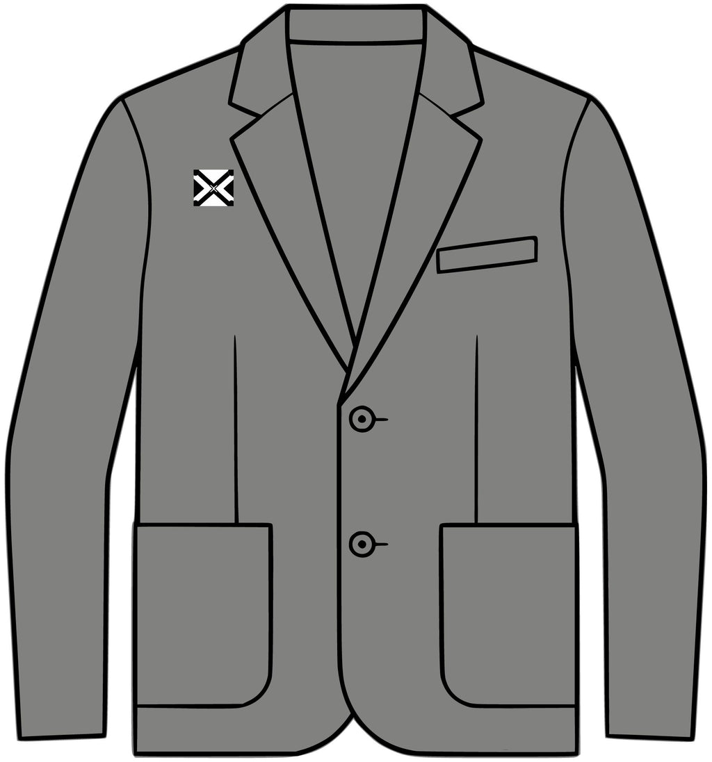 Relaxed Knit Blazer
