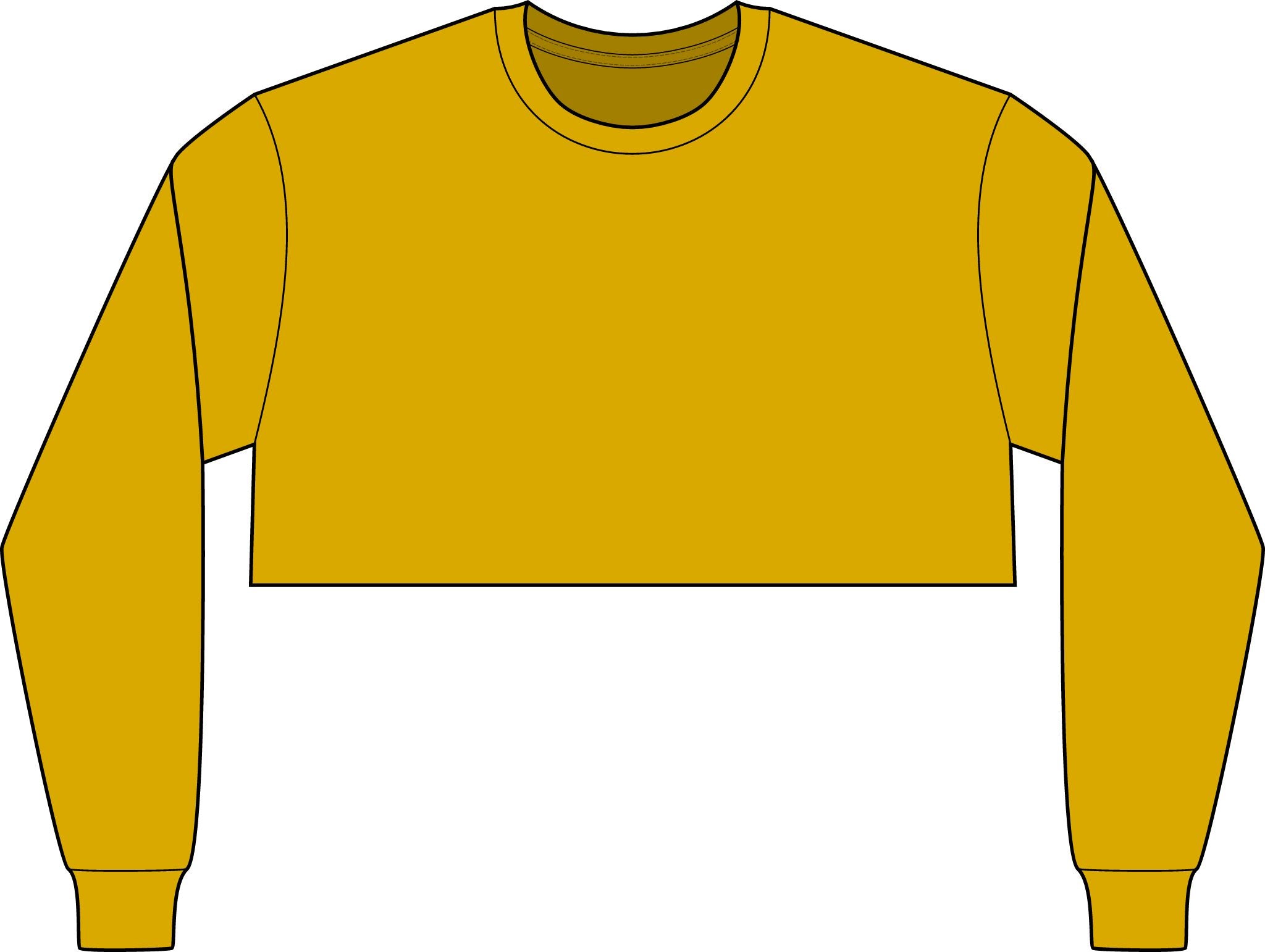 Women's FWD Fashion Crop Long Sleeve Tee