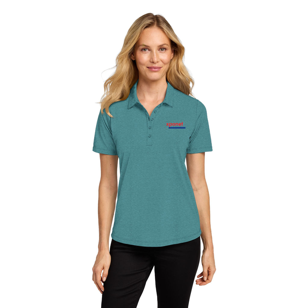 Ladies Fine Pique Blend Polo
