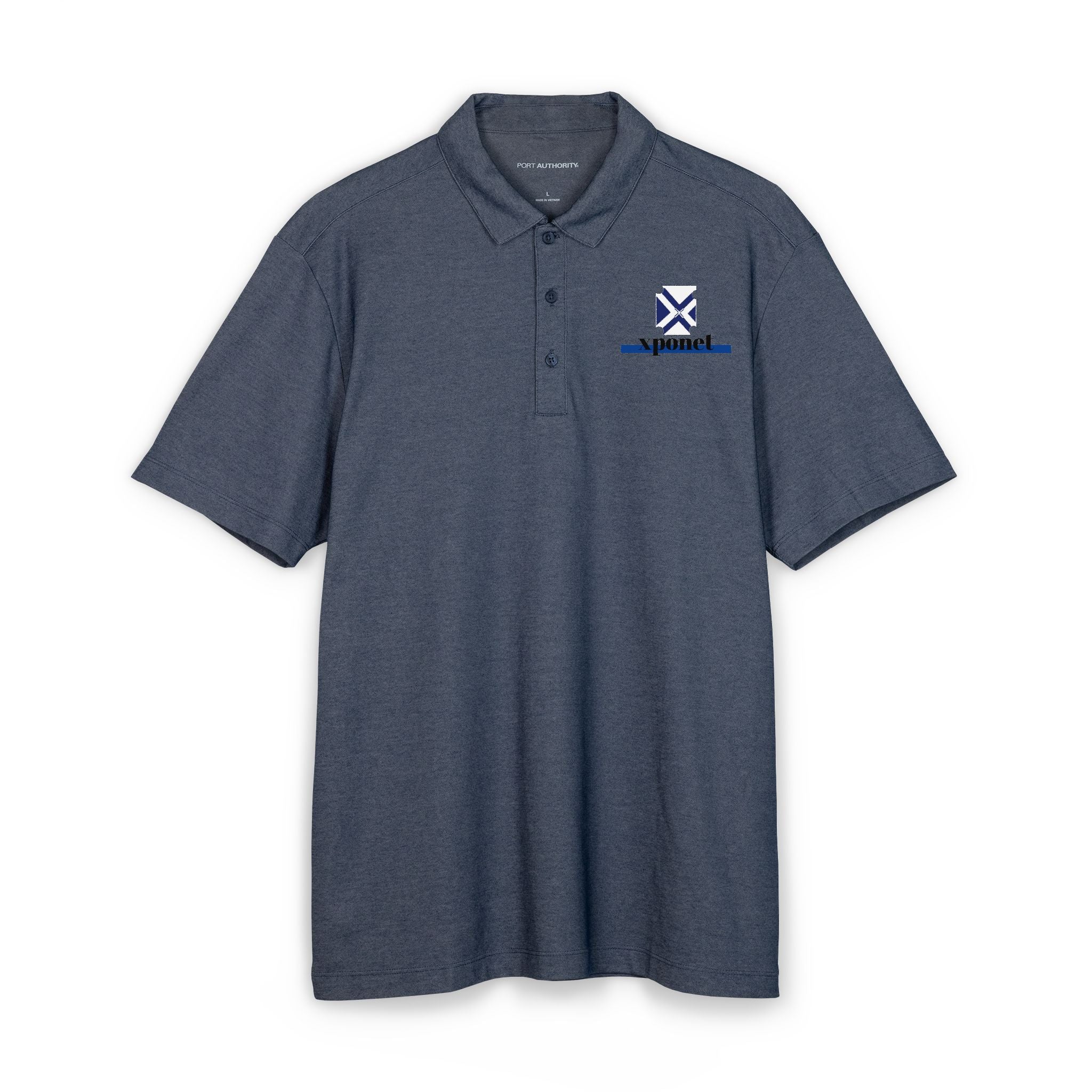 Port Authority® Fine Pique Blend Polo