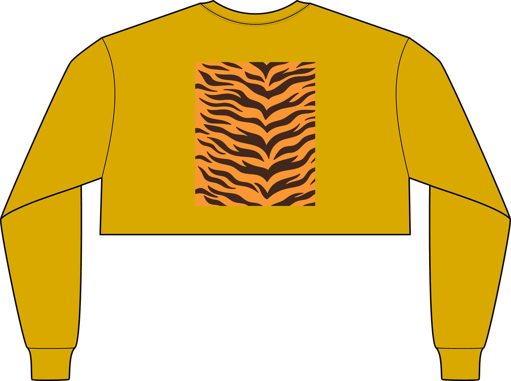 Women's FWD Fashion Crop Long Sleeve Tee