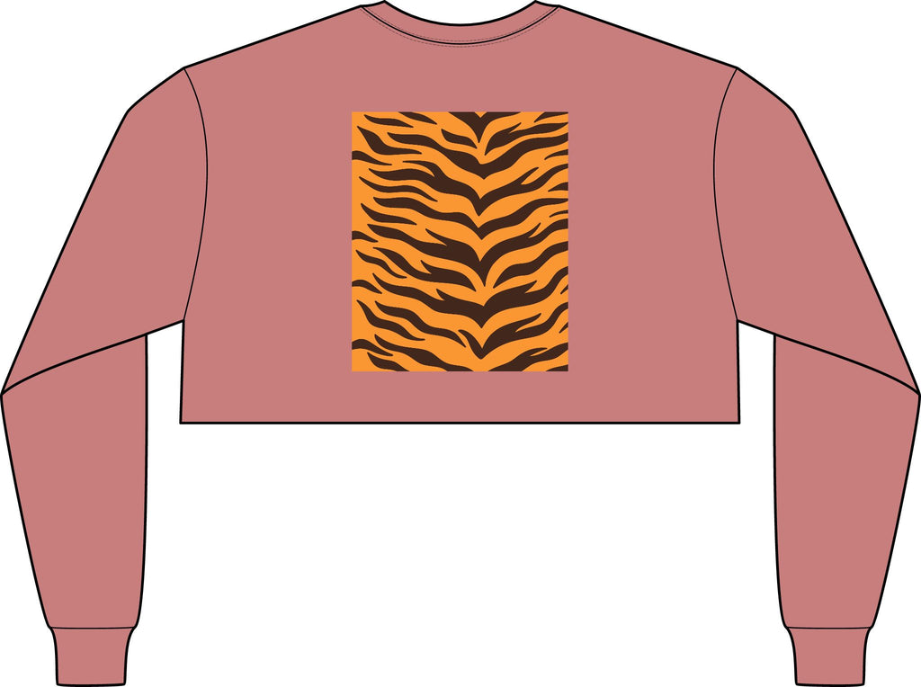 Women's FWD Fashion Crop Long Sleeve Tee