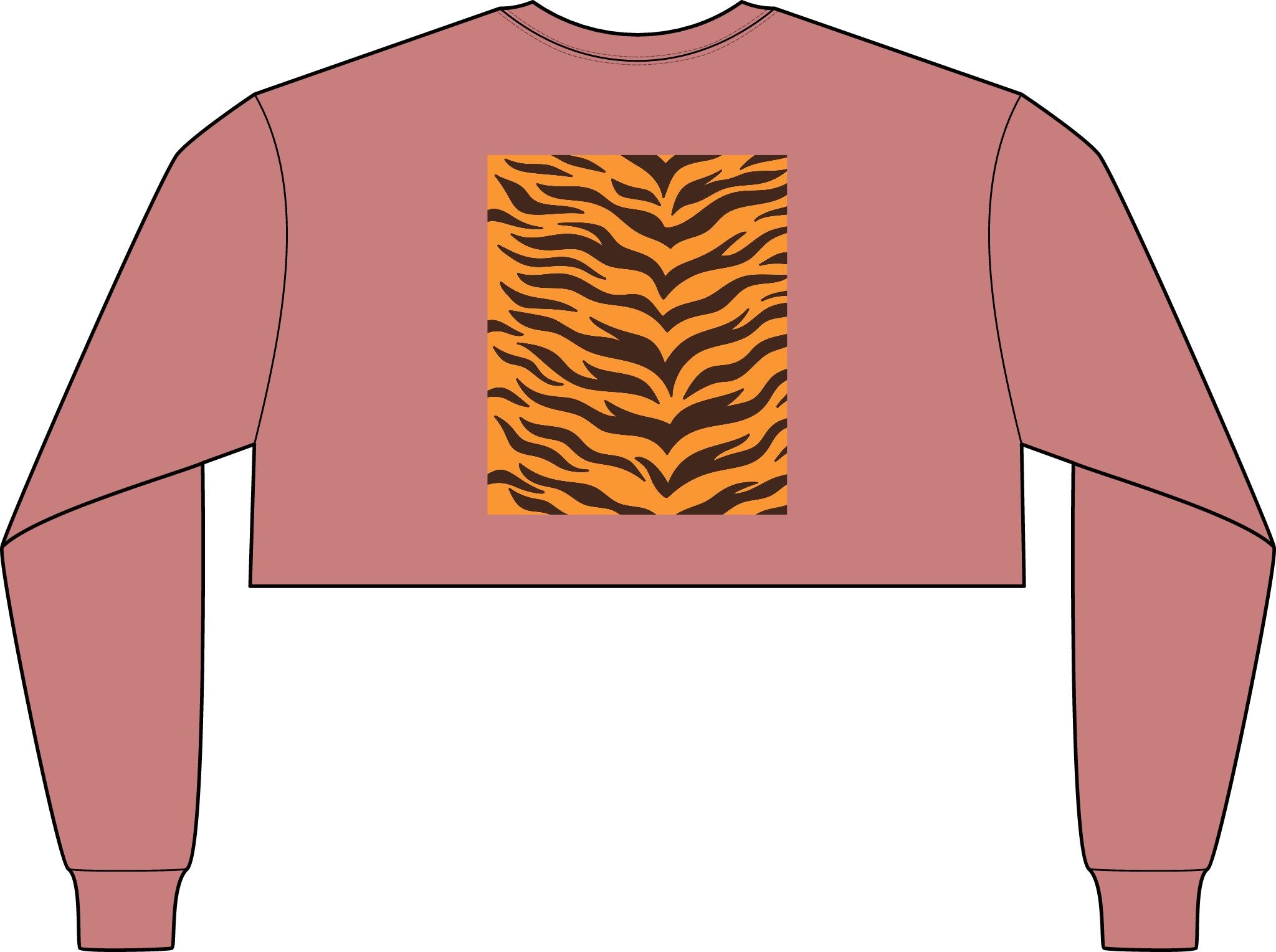 Women's FWD Fashion Crop Long Sleeve Tee