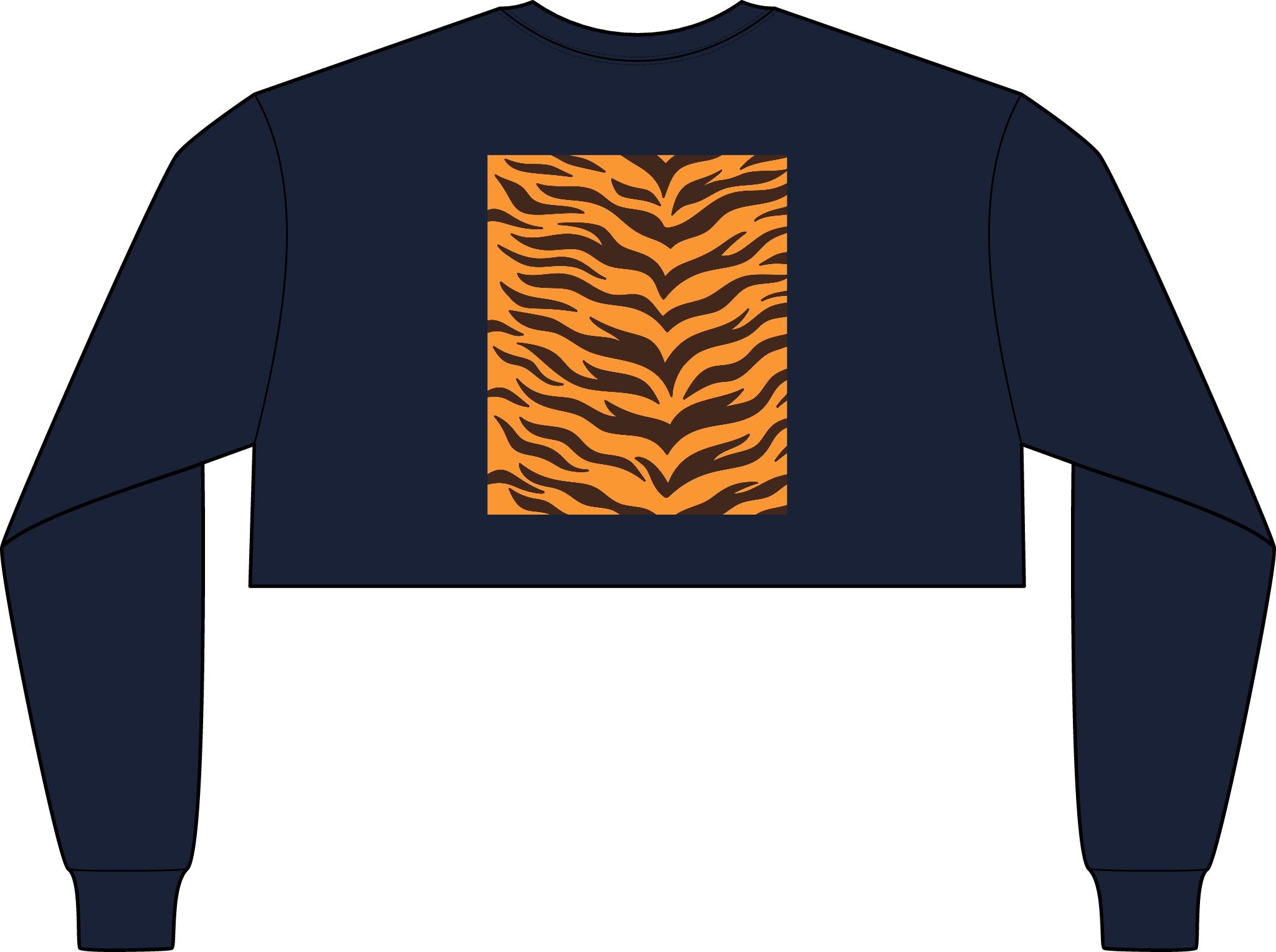 Women's FWD Fashion Crop Long Sleeve Tee
