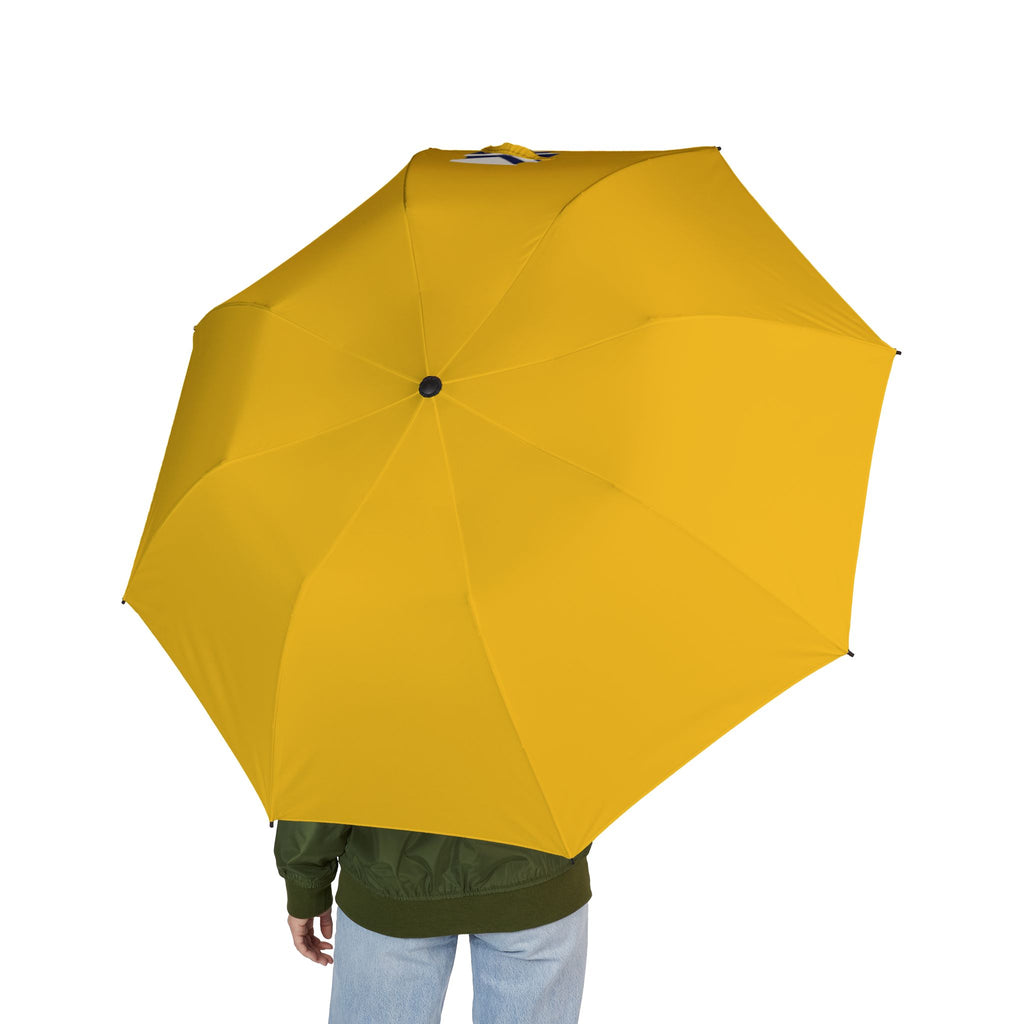 Compact Semi-Automatic Foldable Umbrella — Lightweight Travel Rain Protection