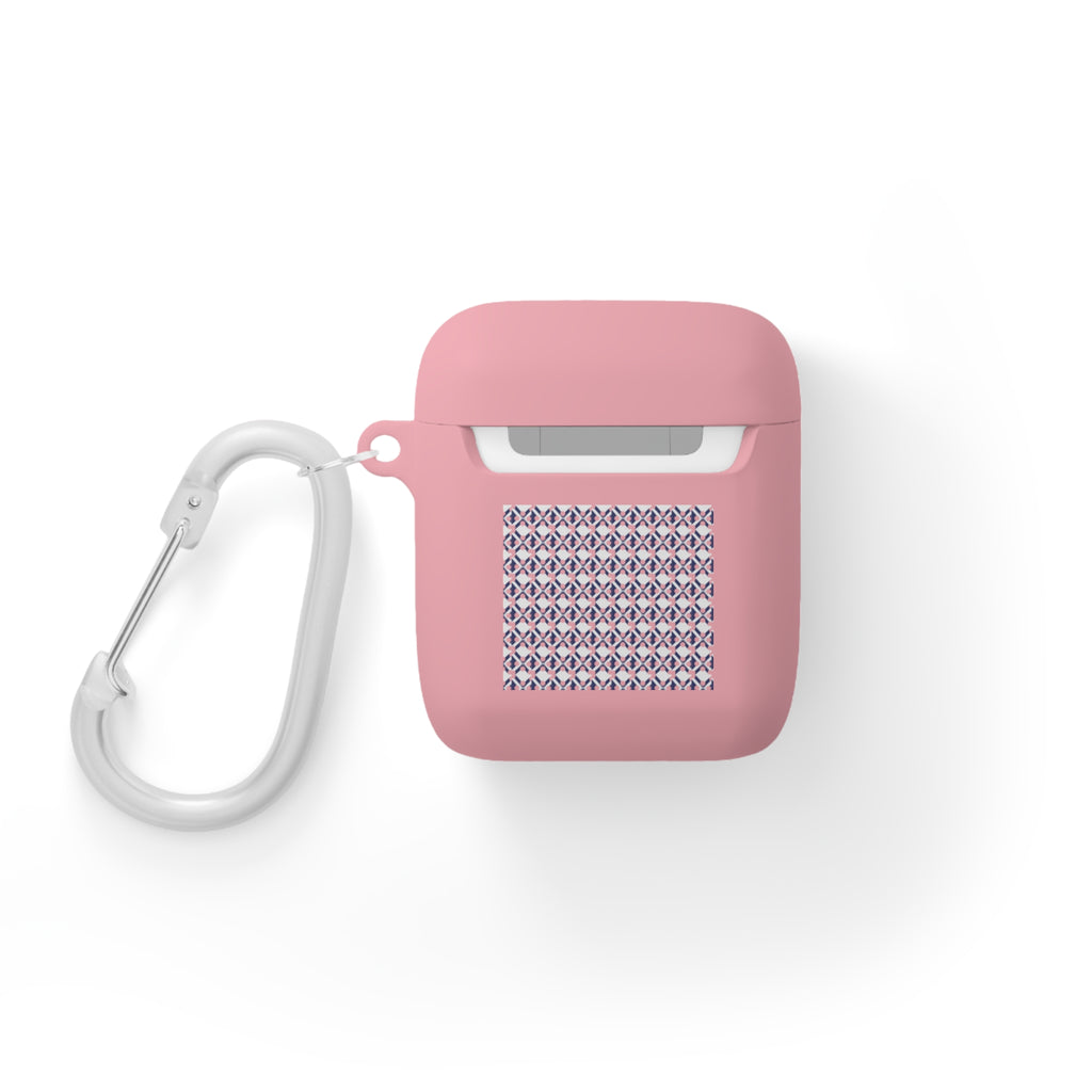 XT9 Blue Tile Pattern AirPods Case