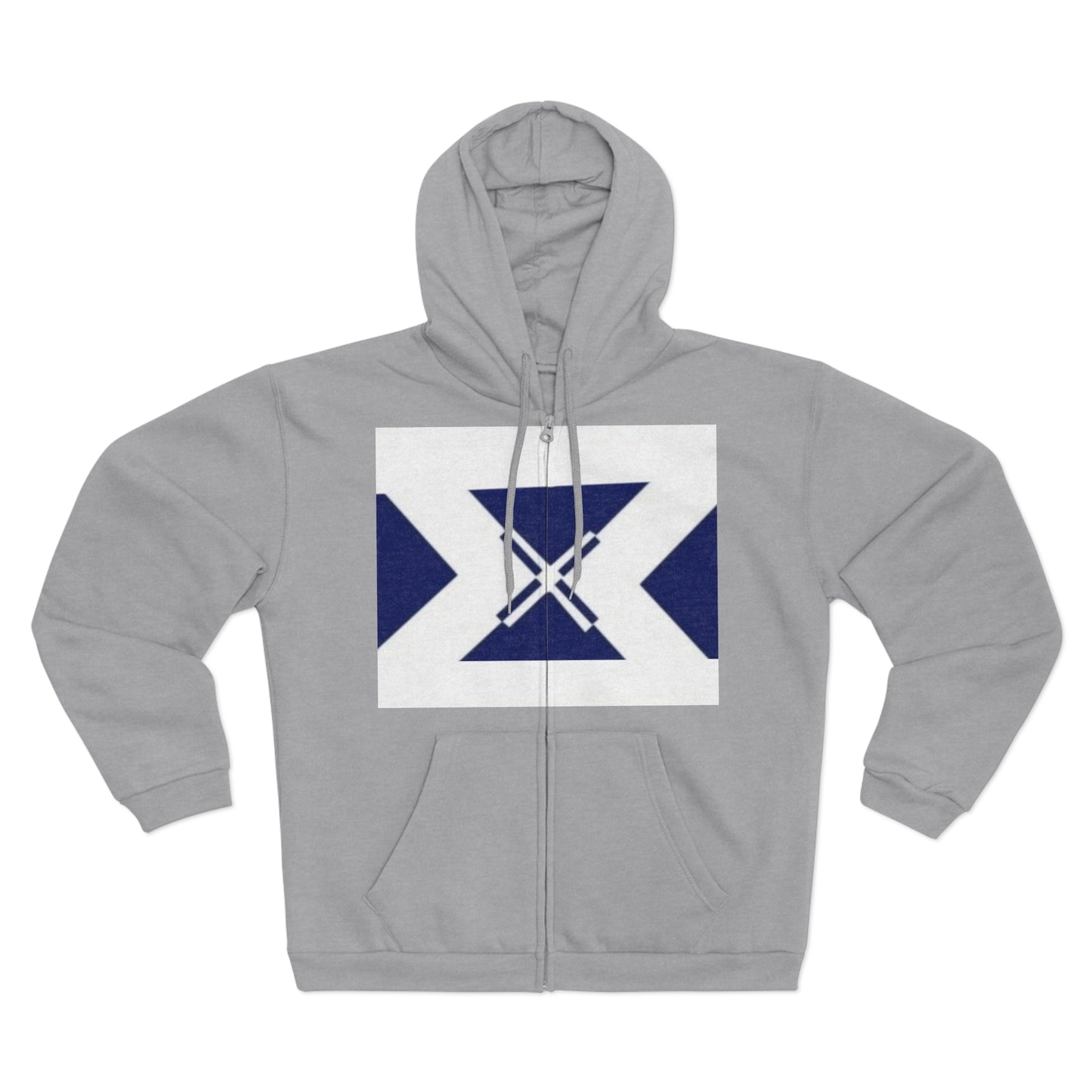 Unisex Hooded Zip Sweatshirt with Geometric Scottish Flag Design | Cozy Layer for Outdoor Adventures, Casual Wear, Gifts for Scots, [...]