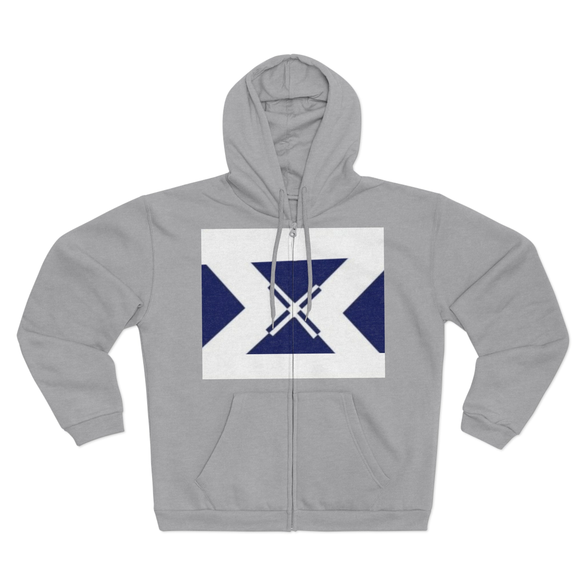 Unisex Hooded Zip Sweatshirt with Geometric Scottish Flag Design | Cozy Layer for Outdoor Adventures, Casual Wear, Gifts for Scots, [...]