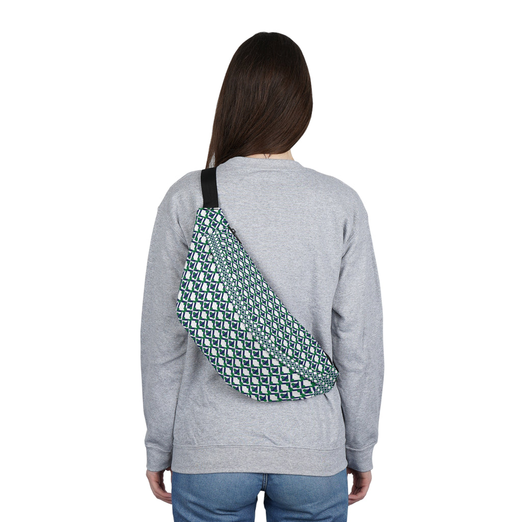 XT9 Pattern Fanny Pack — Stylish Travel & Festival Waist Bag