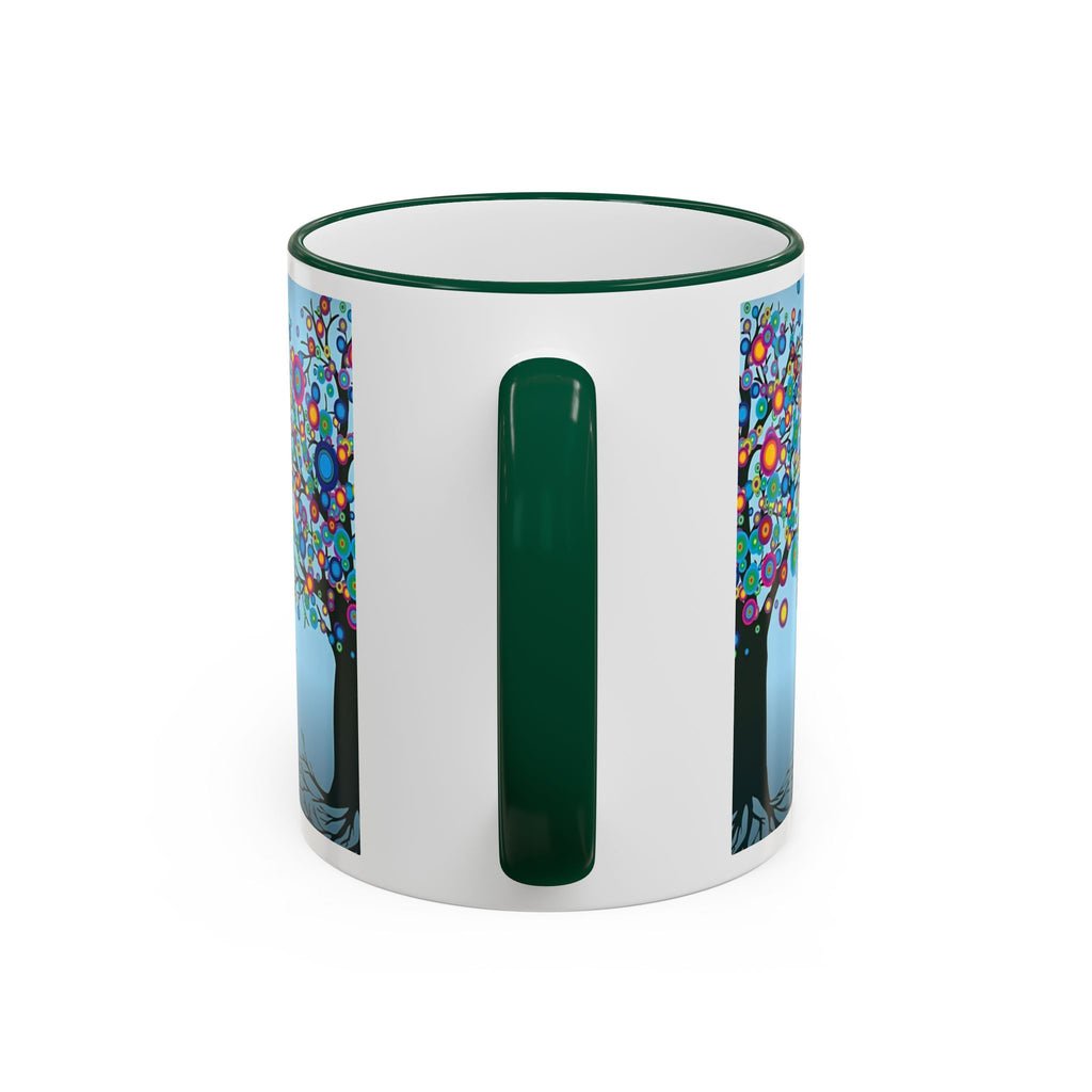 Xponet Mug with Colorful Tree of Life Design (11oz, 15oz)