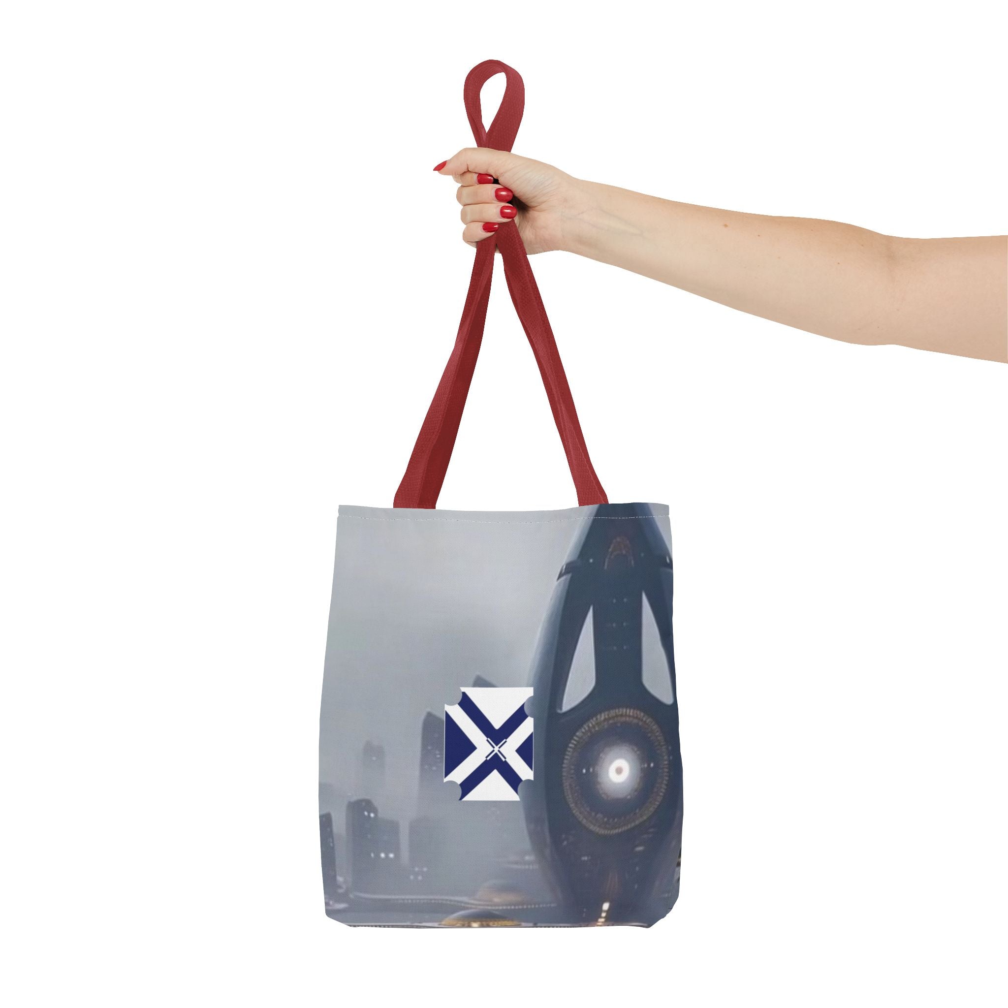 XT City Night Tote Bag — AOP Urban Skyline Design