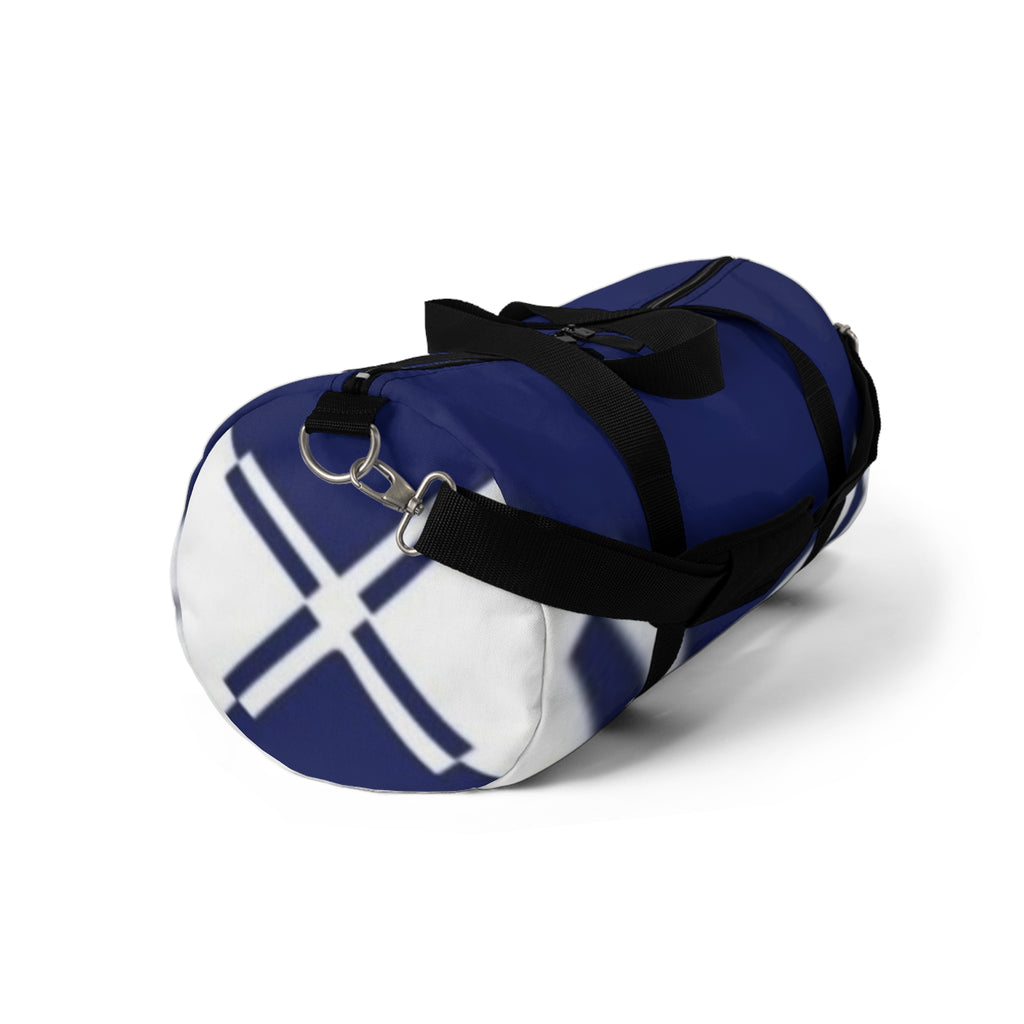 Navy Chevron Sport Duffel Bag – Travel Gym Weekend Bag