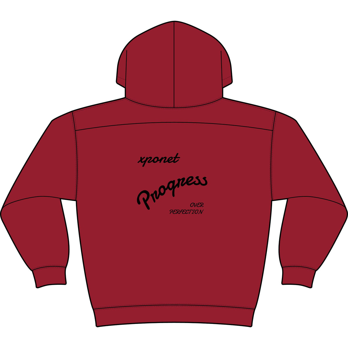 Lace Up Pullover Hooded Sweatshirt