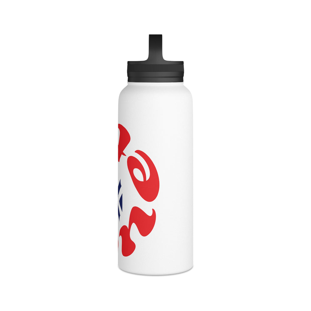 Stainless Steel Water Bottle, Handle Lid