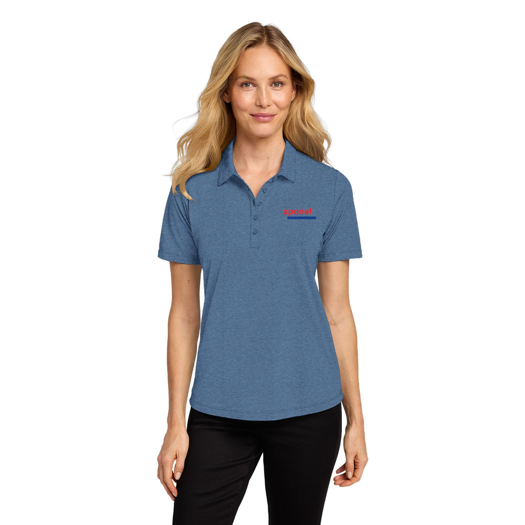 Ladies Fine Pique Blend Polo
