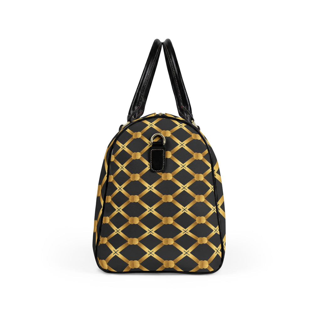 Faux Leather Travel Bag