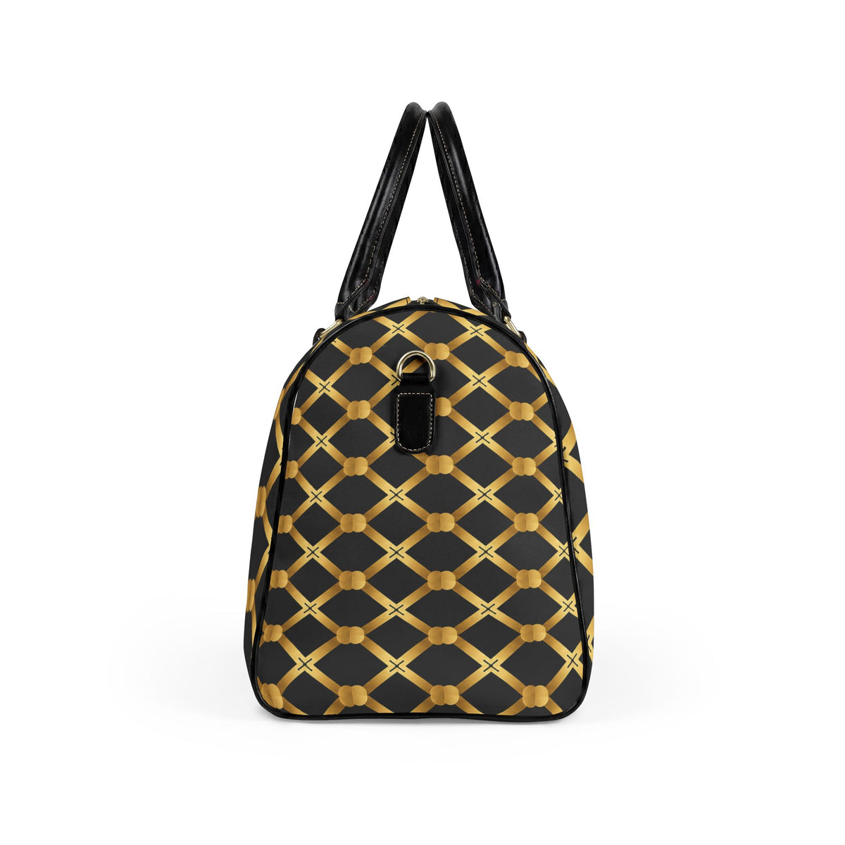 Faux Leather Travel Bag