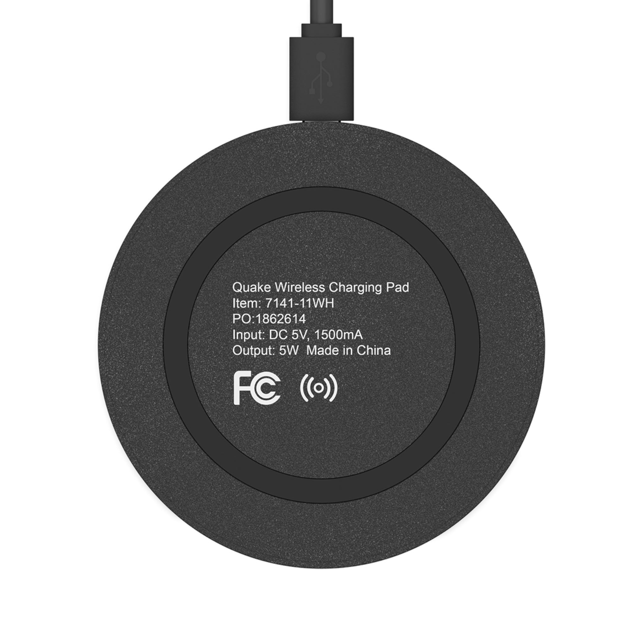 XT7 Wireless Charging Pad — Blue Ring Qi Charger