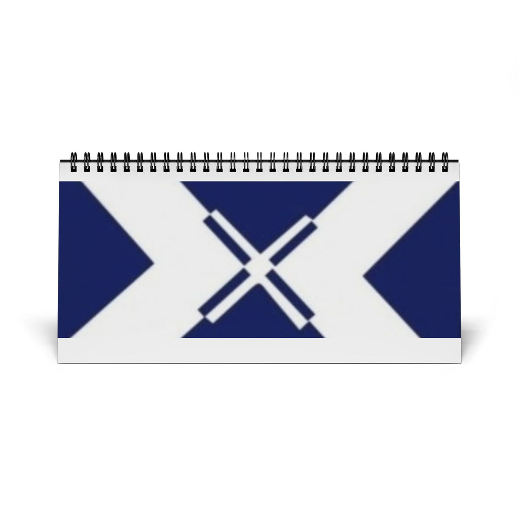 Xt3 2026 Simplex Desk Calendar - Minimalist Grid Planner