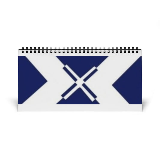 Xt3 2026 Simplex Desk Calendar - Minimalist Grid Planner