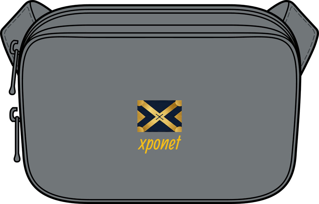 Matte Dual-Compartment Crossbody