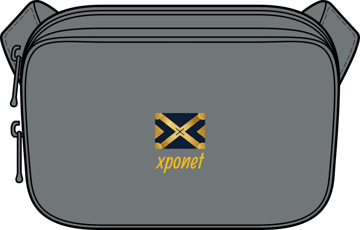 Matte Dual-Compartment Crossbody