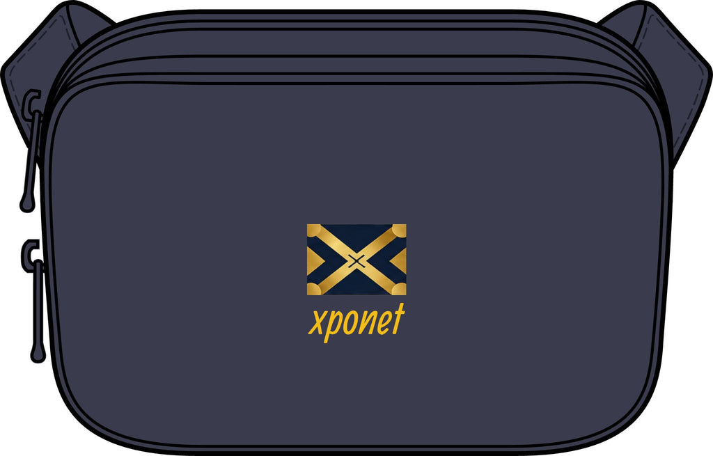 Matte Dual-Compartment Crossbody