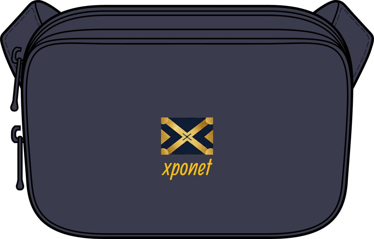Matte Dual-Compartment Crossbody