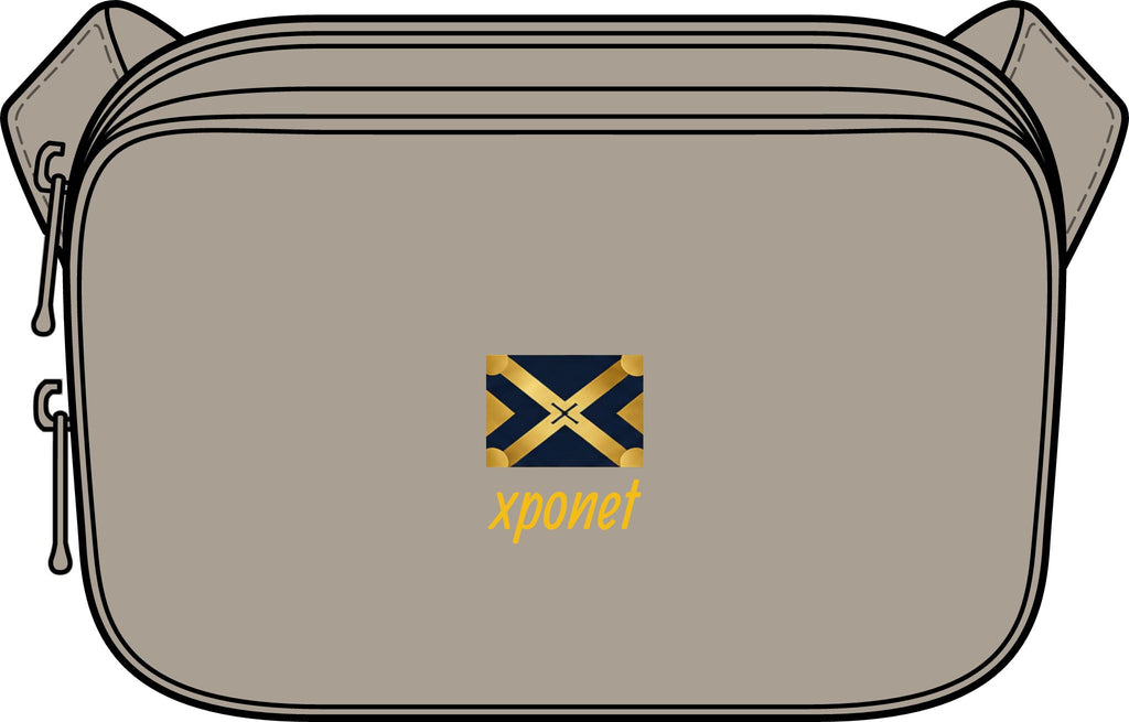 Matte Dual-Compartment Crossbody
