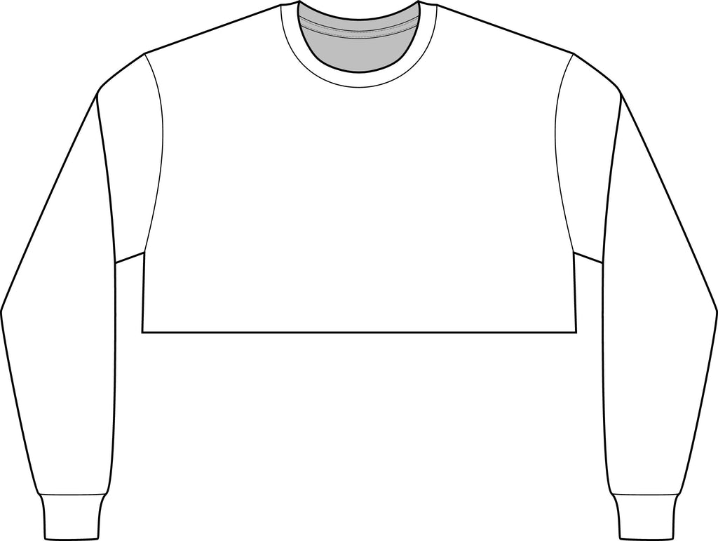 Women's FWD Fashion Crop Long Sleeve Tee