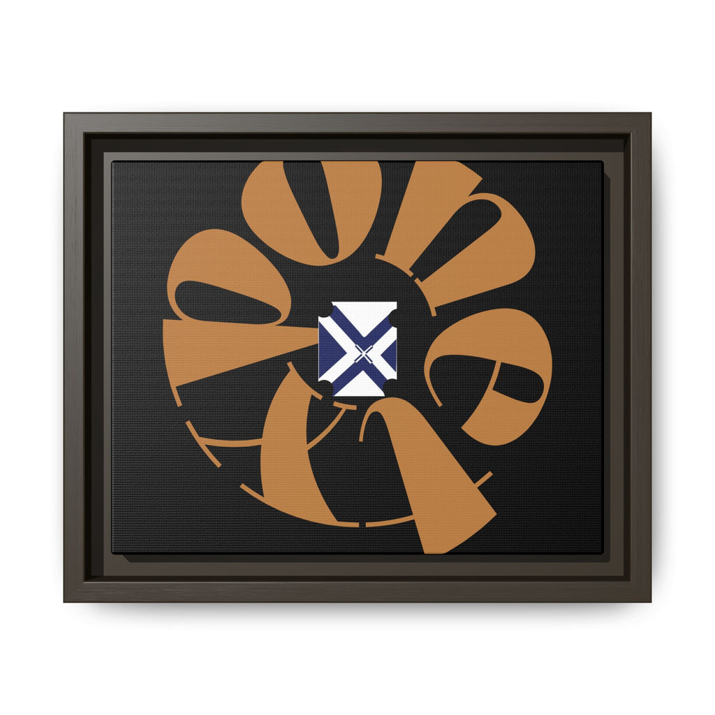 Matte Canvas, Framed (Multi-color)