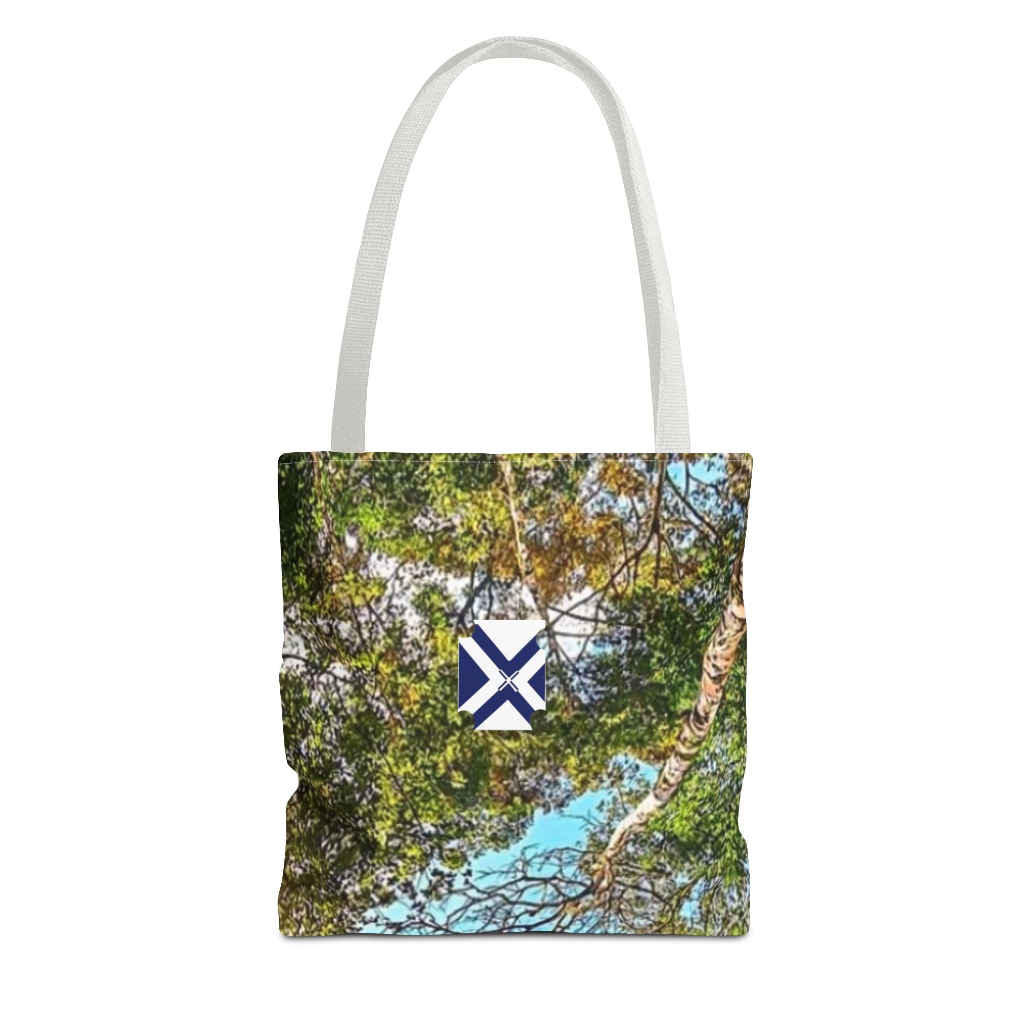 Canopy View Tote Bag — Botanical Sky All-Over Print