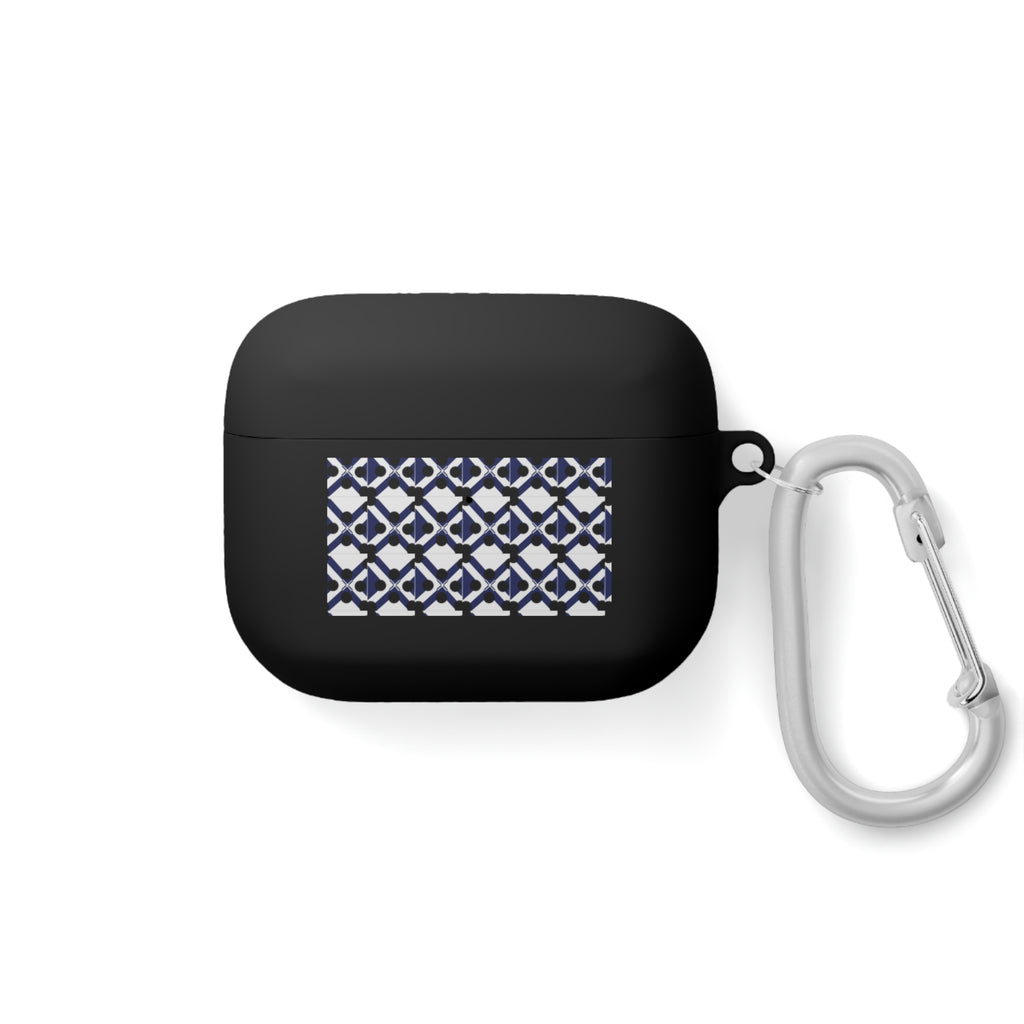 XT9 Blue Tile Pattern AirPods Case