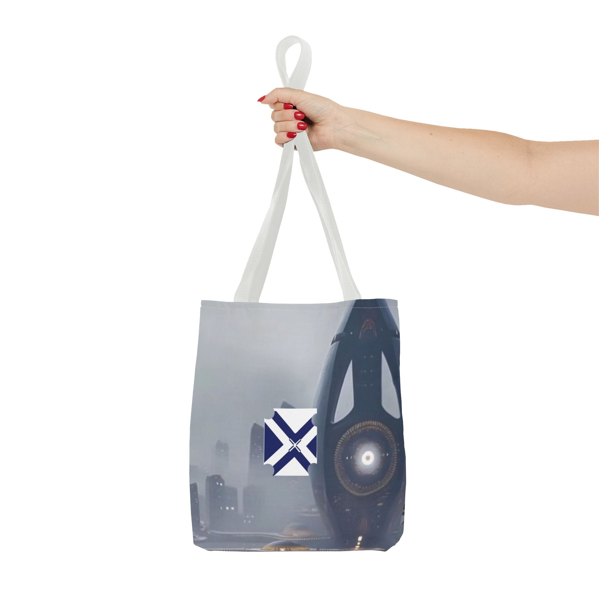 XT City Night Tote Bag — AOP Urban Skyline Design