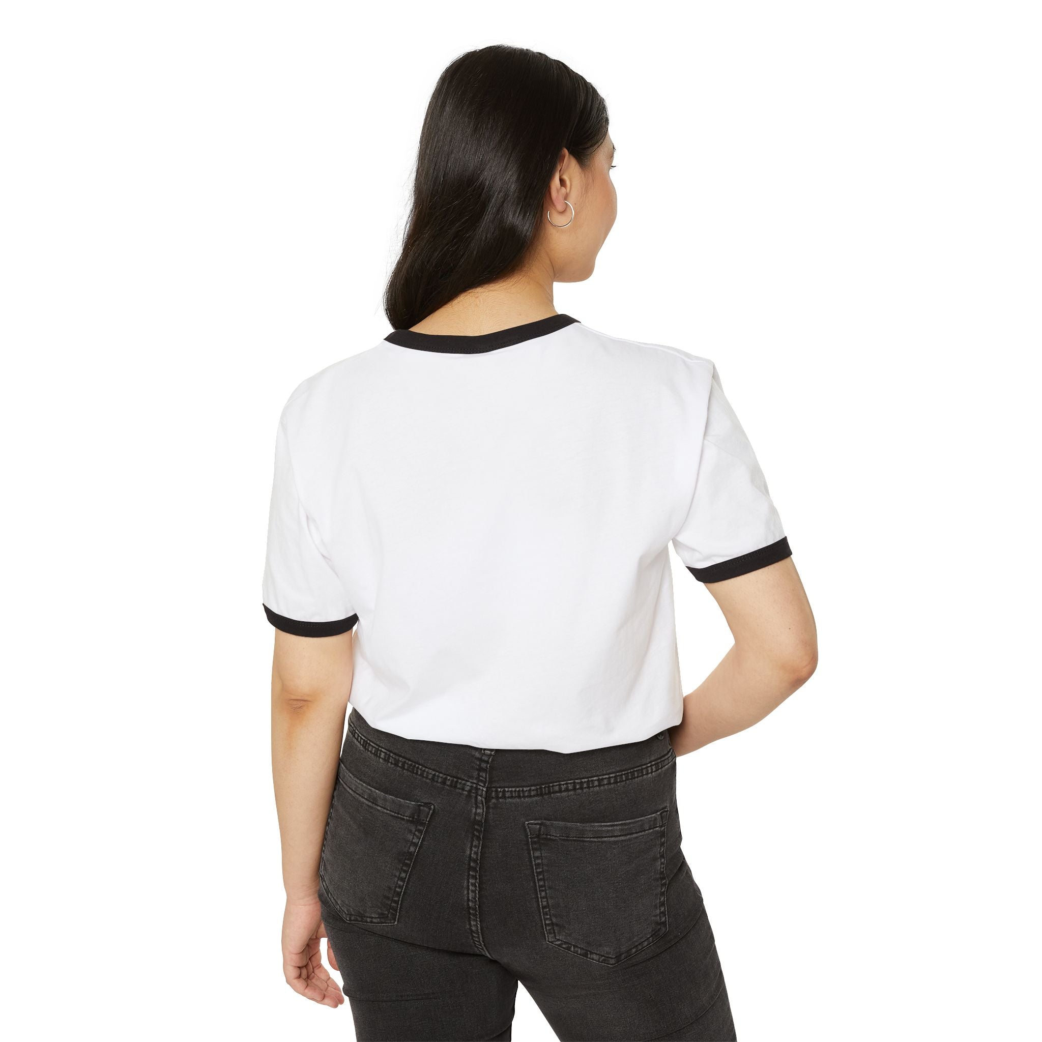 Minimal Xt Logo 80s Ringer T‑Shirt