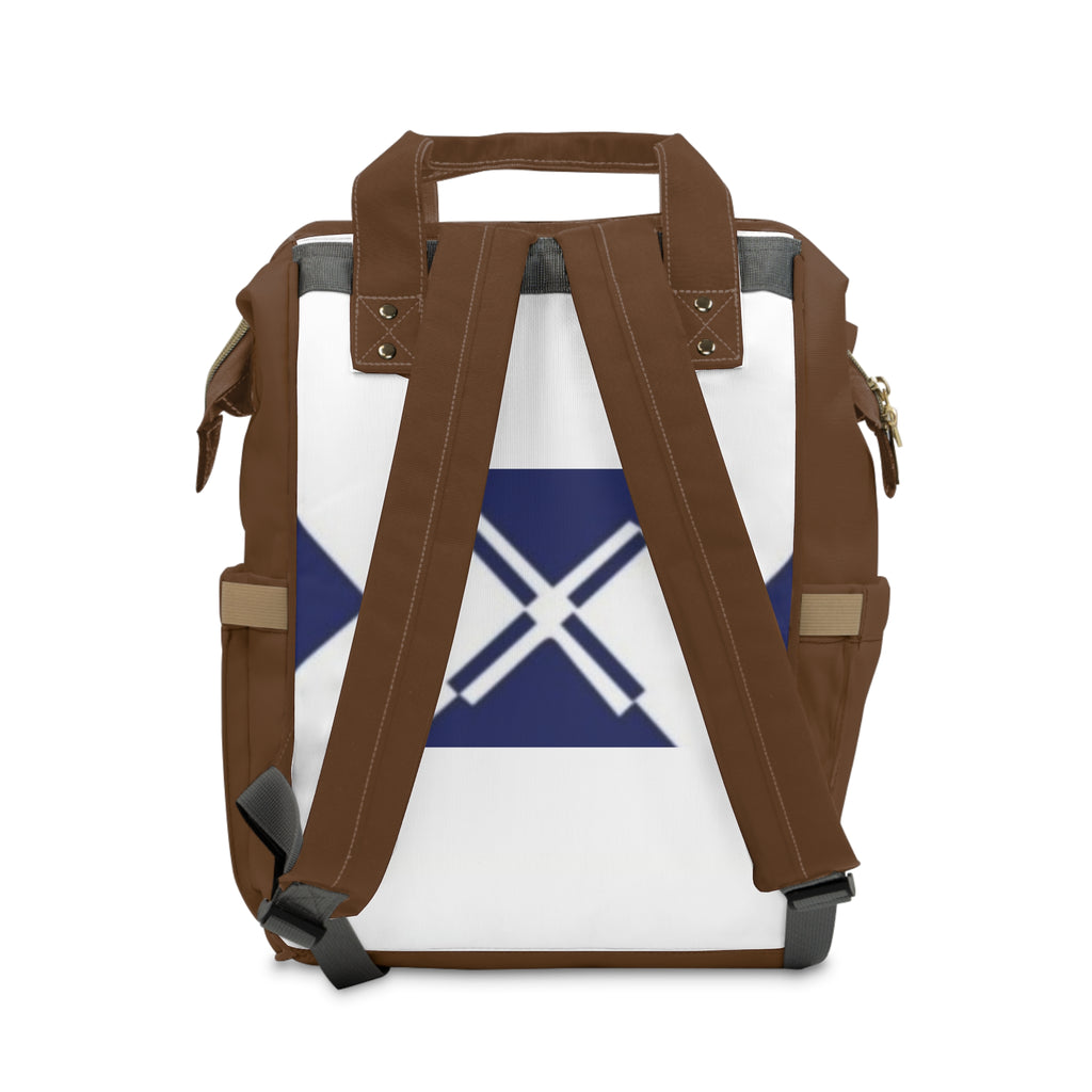 XT3 Brown 🤎 Diaper Backpack —    Pattern Multifunctional  Bag