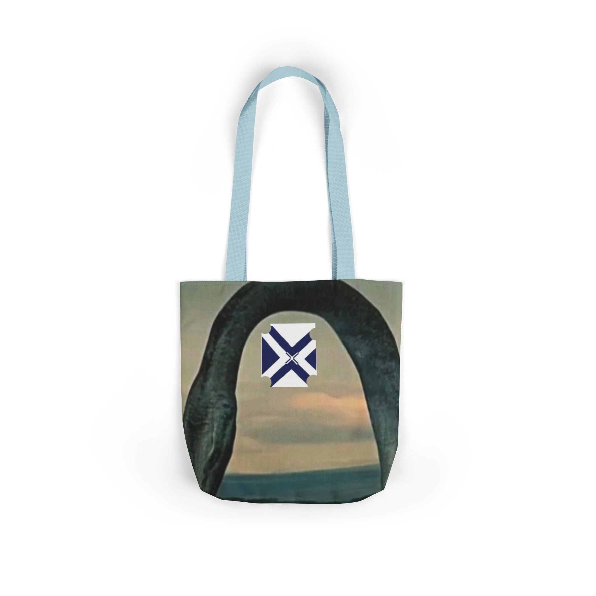 Sea Monster Canvas Tote Bag — XT Sea Monster Graphic