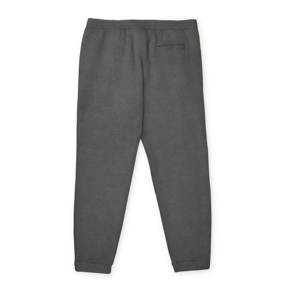 XT7 ft Adidas Fleece Joggers with Minimal Crest - Gray Comfortable Athletic Sweatpants