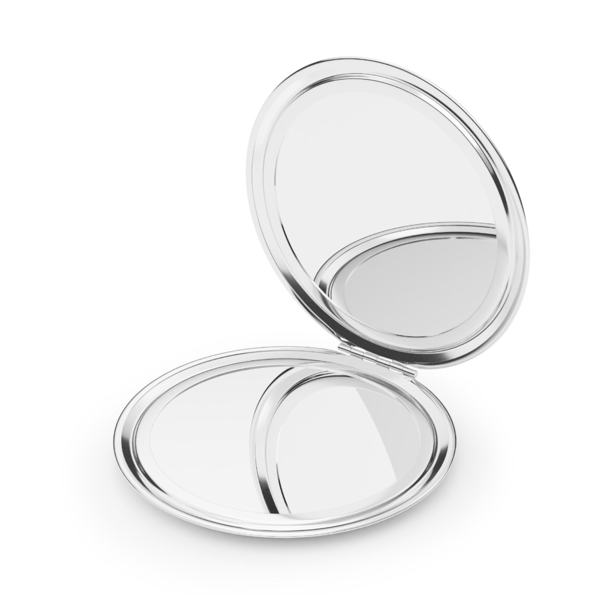Compact Travel Mirror — Navy Saltire Design Compact Mirror