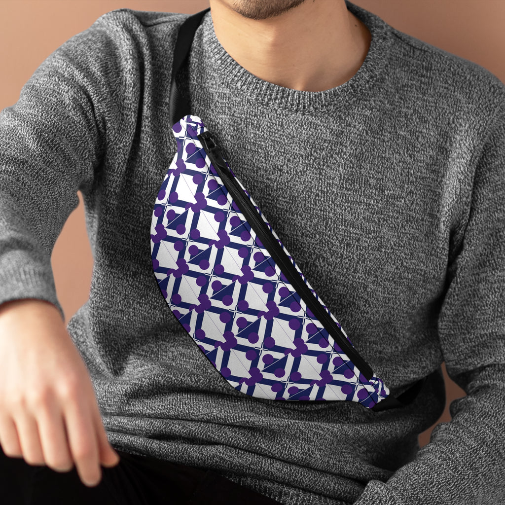 XT9 Pattern Fanny Pack — Stylish Travel Waist Bag