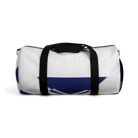 Navy Sailboat Graphic Duffel Bag — Travel Gym Weekend Tote