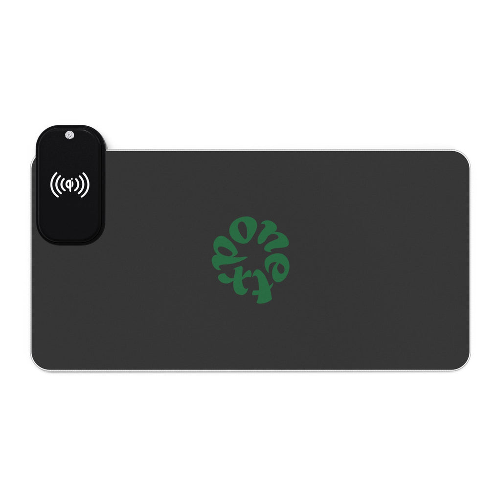 LED Gaming Mouse Pad, Wireless Charging
