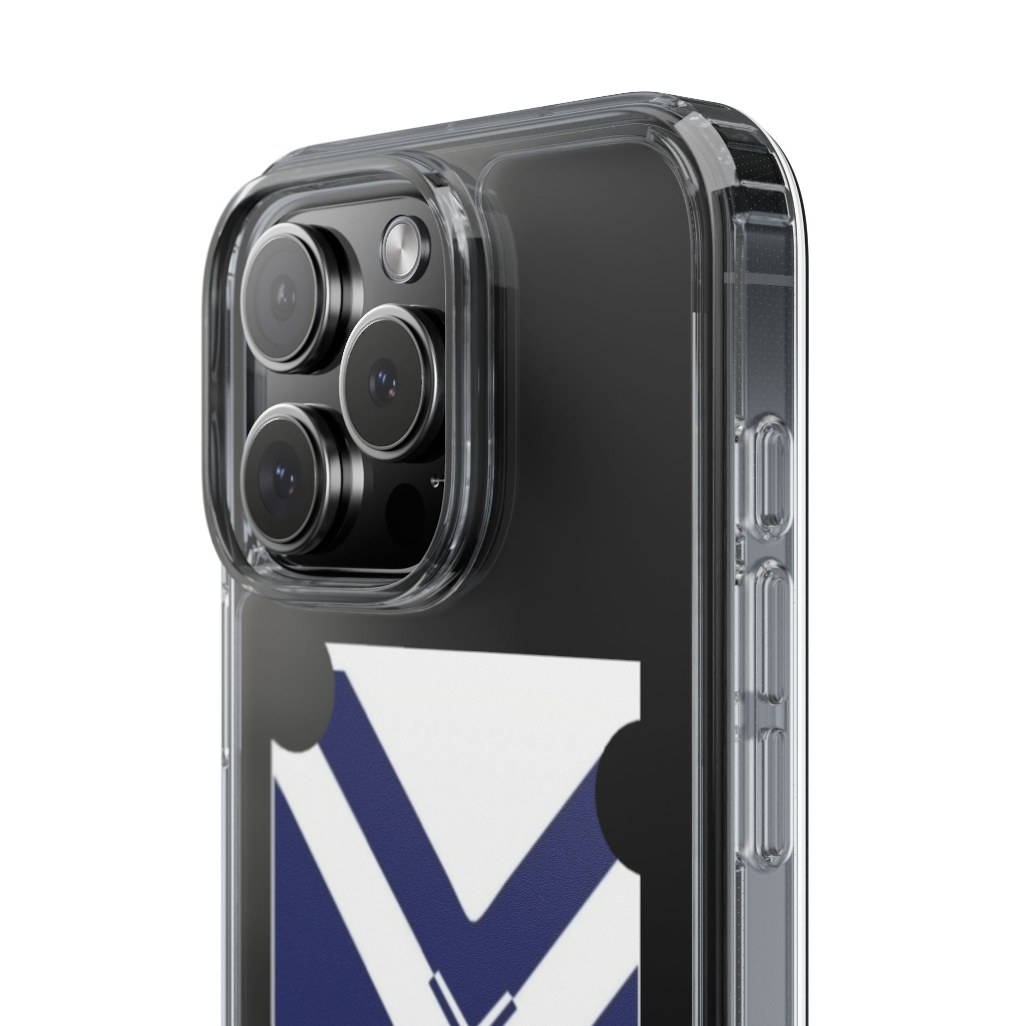 xT7 Saltire Clear Phone Case - Blue White Scottish Flag iPhone Cover