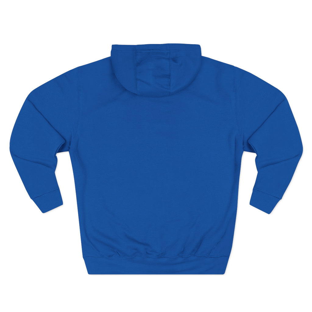 Minimalist Geometric Logo Hoodie — Small Center Chest Icon