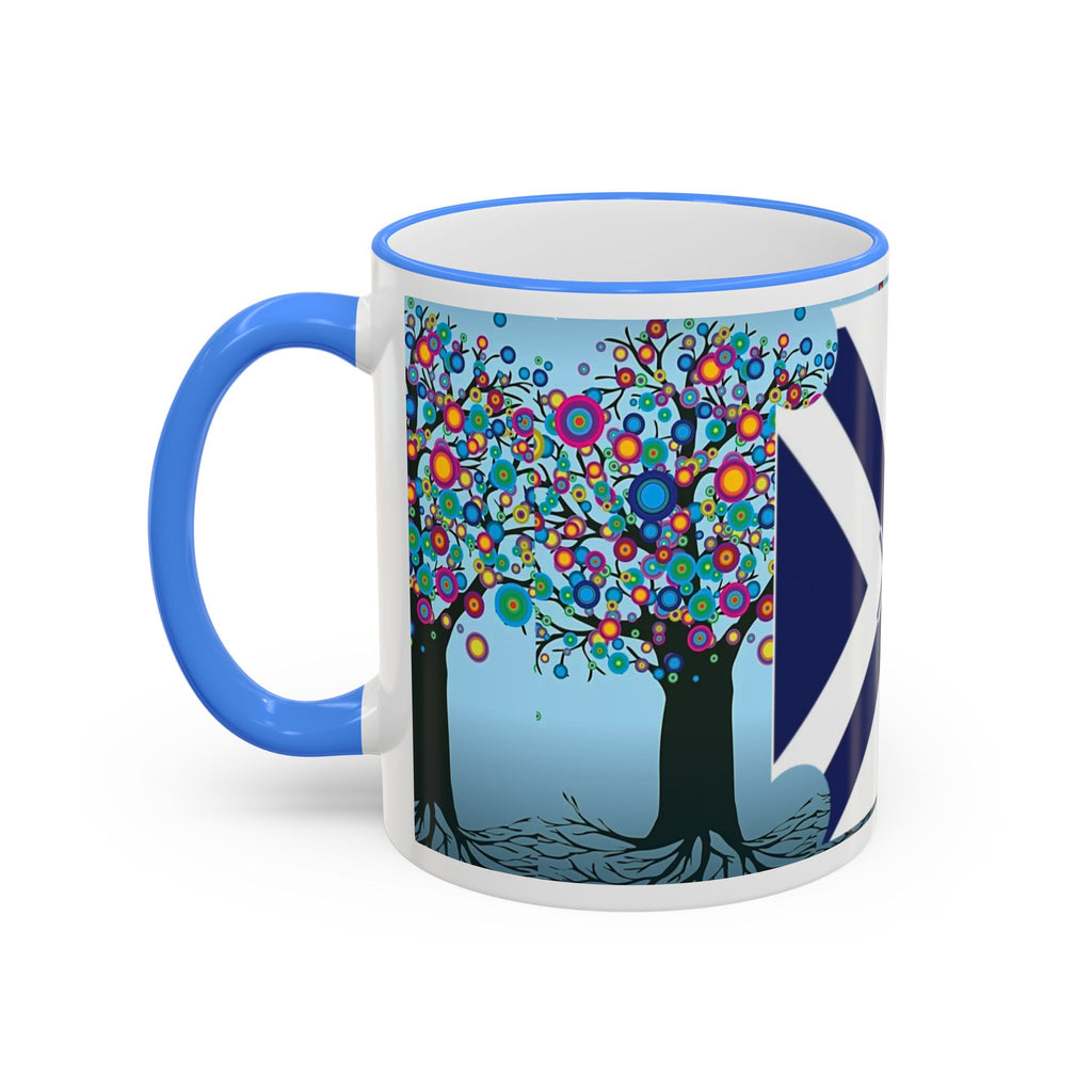Xponet Mug with Colorful Tree of Life Design (11oz, 15oz)